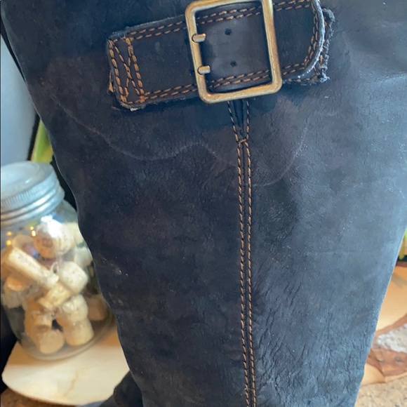 B.O.C. Leather Boots wide calf - Picture 3 of 6